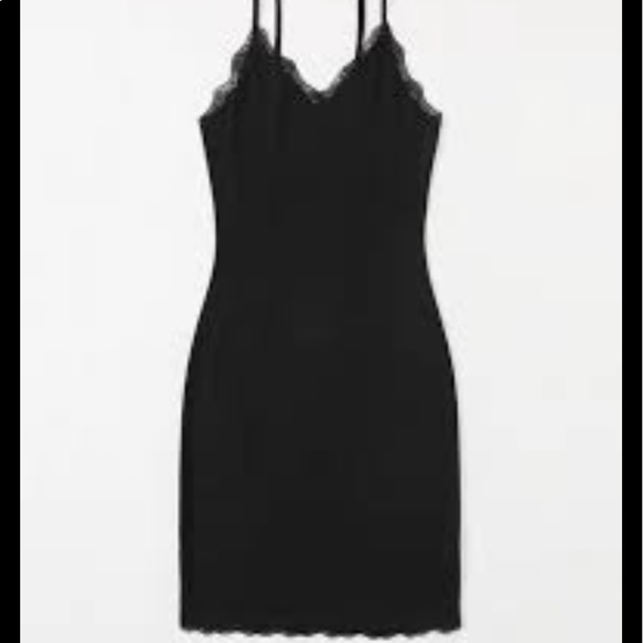 Black embellished Camisole POOF stretch  Lacey Camisole - Picture 1 of 7